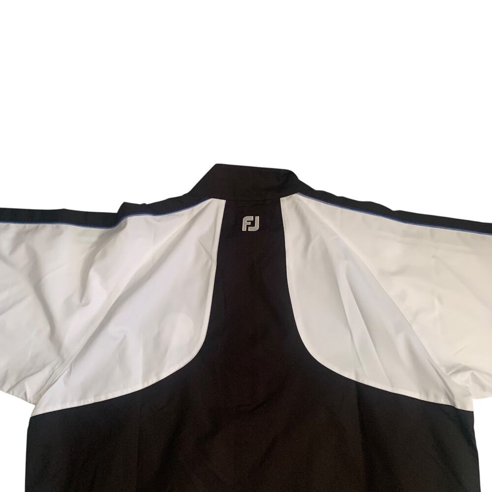 FootJoy Men' Size XL Golf 1/2 Zip Pullover Short Sleeve Logo Golf Shirt - Picture 16 of 16